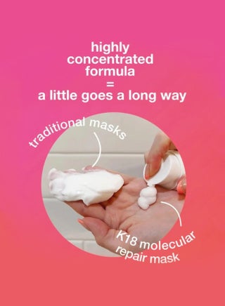 Leave-In Molecular Repair Hair Mask, 4-Minute Speed Treatment, Renews Hair Damage From Color, Chemical Services Heat 50ml - view 5